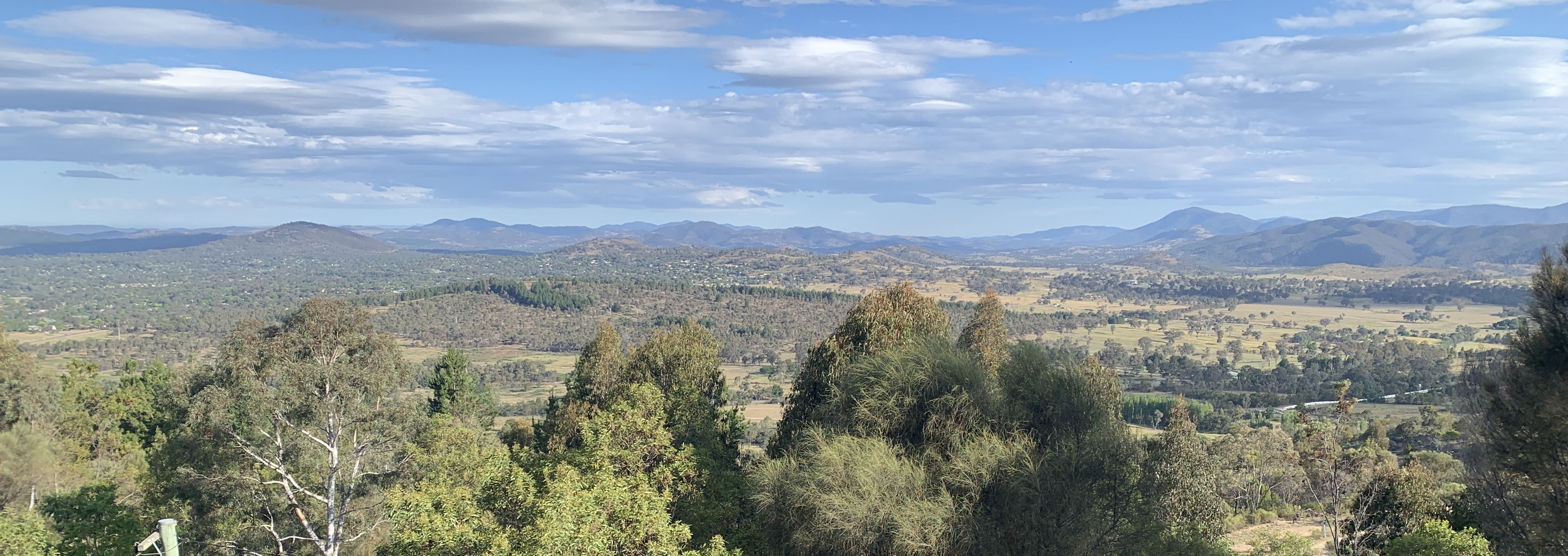 The view from Mount Stromlo (RSAA, ANU)
